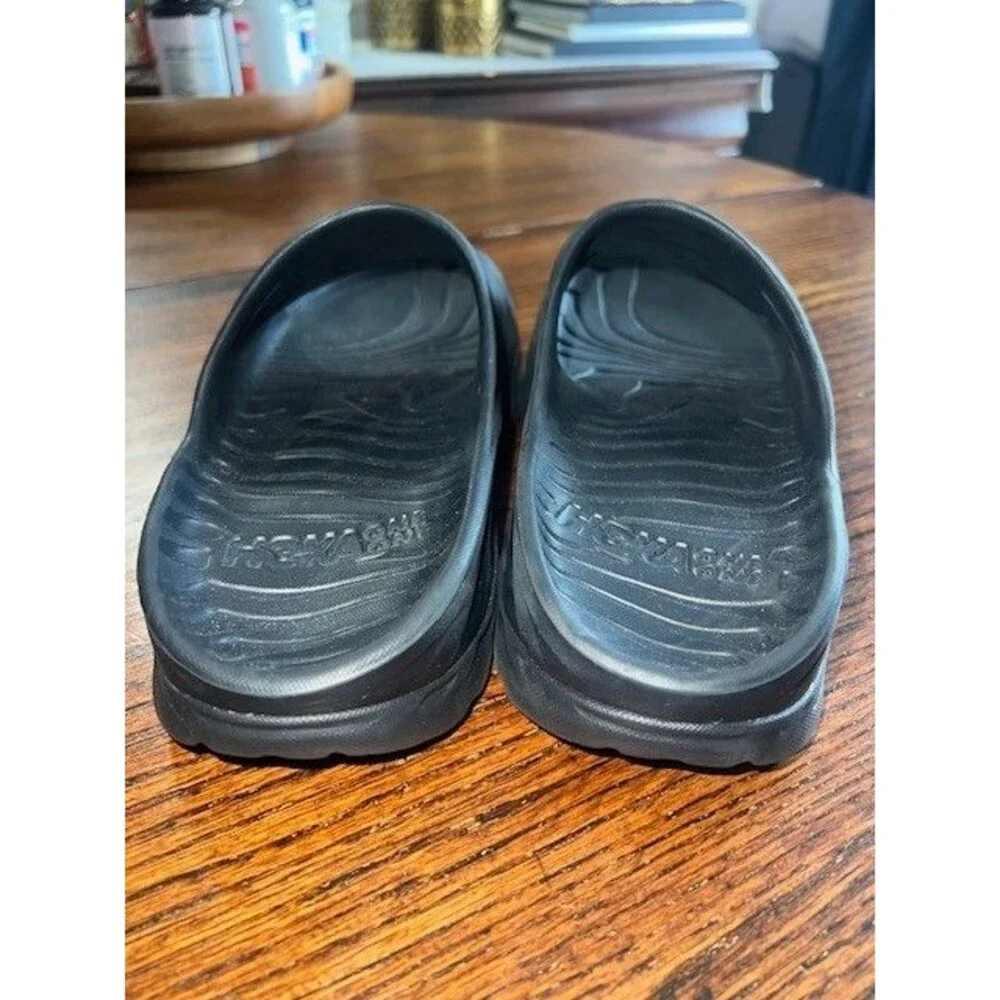 Hoka One One Recovery slide sandals US Mn’s 7 Wm’s 9 black